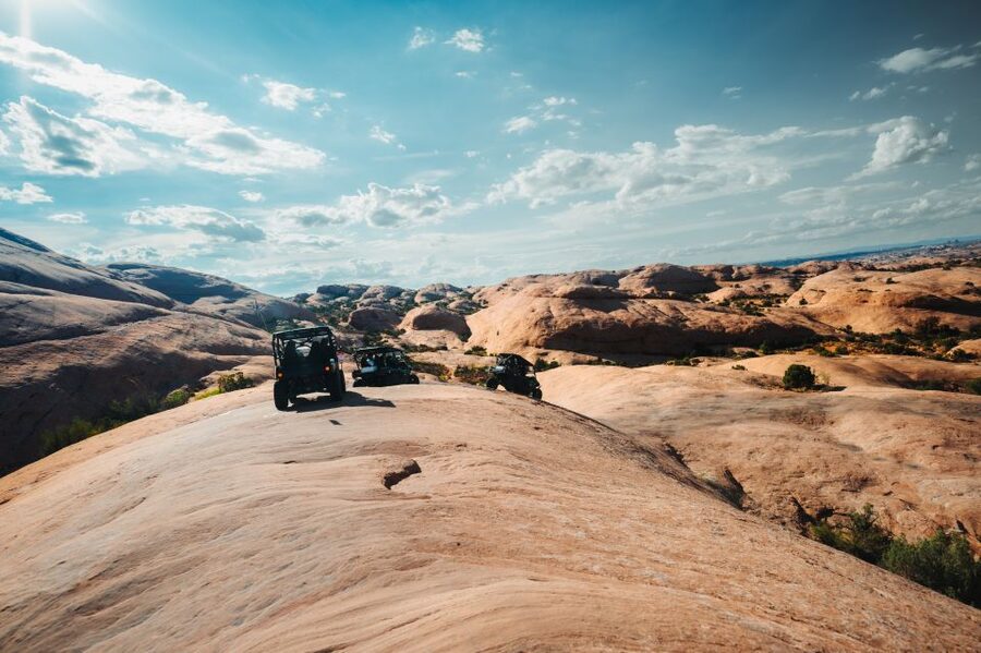 Moab: Hell's Revenge UTV 4x4 Guided Adventure - Driving Hell’s Revenge your way, on a real off-road line