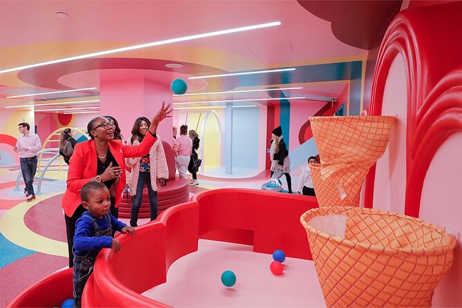 Museum of Ice Cream New York City Admission Ticket - The sprinkle pool, slide, and adult pool moments
