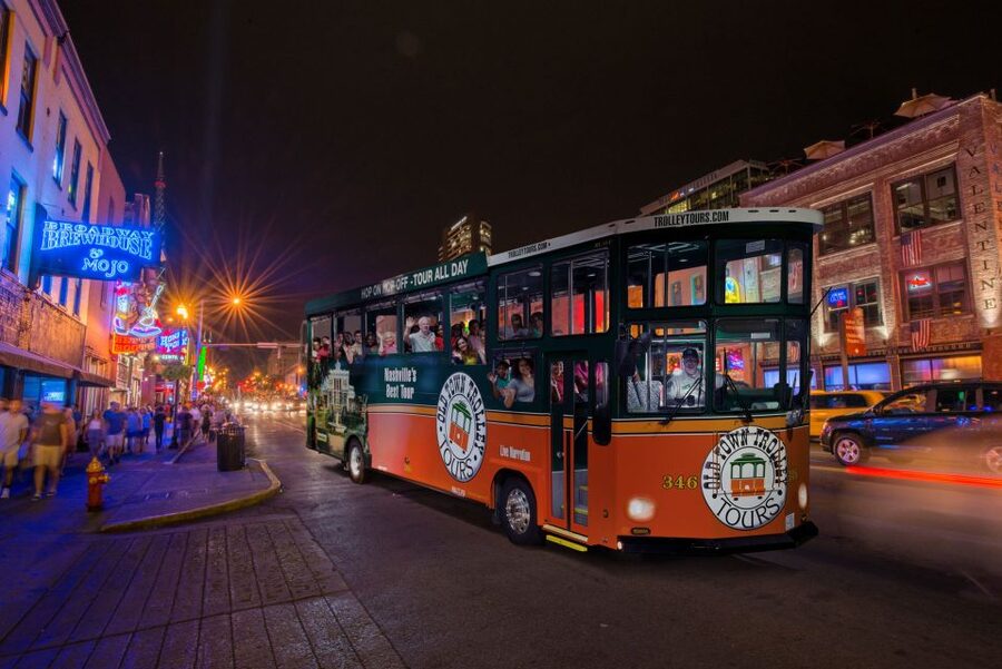 Nashville: Music City Nighttime Trolley Tour - Music Row, studios, and the Ryman Auditorium after dark