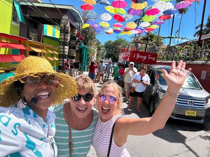 Nassau: Bahamas Culture Tour with Electric Trolley and Water - Junkanoo Beach: photos, a quick walk, and then back to reality