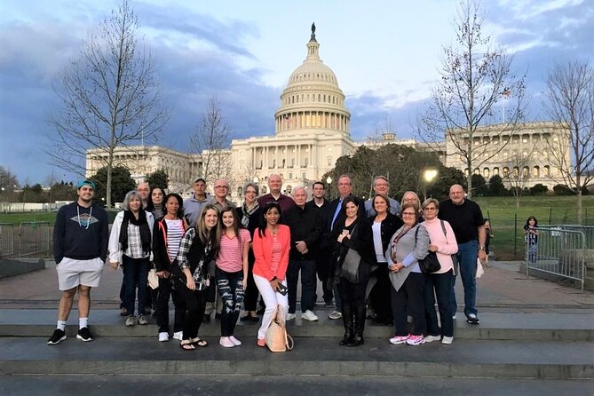 National Mall Night Tour with 10+ Monuments (Public or Private) - Tour basics: price, timing, meeting point, and group size