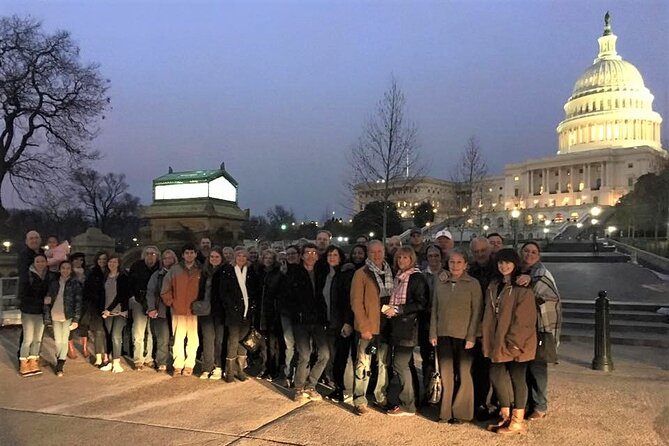 National Mall Night Tour with 10+ Monuments (Public or Private) - World War II and the Tidal Basin mood lighting