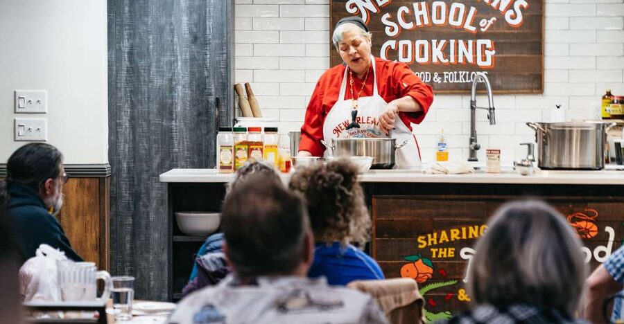 New Orleans: Cajun and Creole Cooking Class - Inside the French Quarter, in an early-1800s molasses warehouse