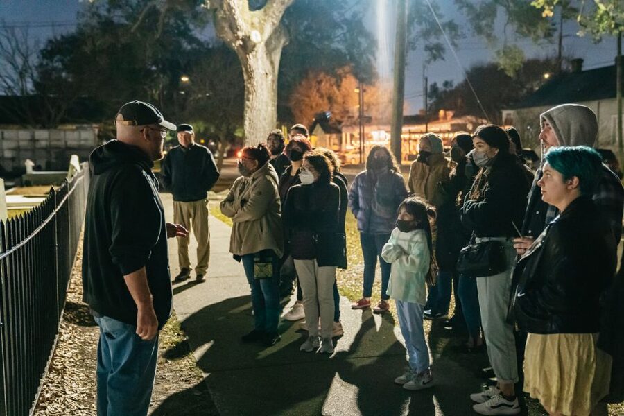 New Orleans: Cemetery Bus Tour At Dark with Exclusive Access - Hurricane Katrina Memorial: Walking the Night to Remember Those Lost