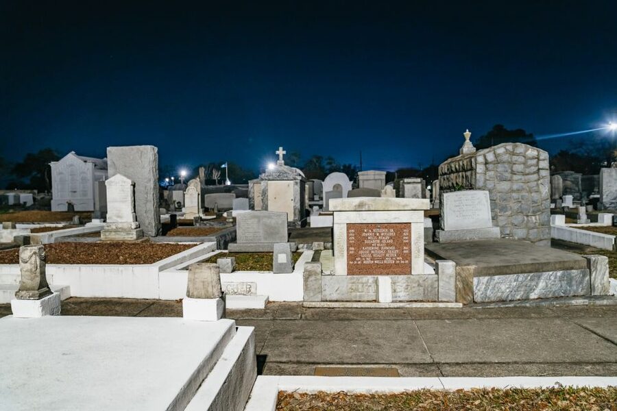 New Orleans: Cemetery Bus Tour At Dark with Exclusive Access - The Bus Pass-By Stops: Quick Views That Still Add Context