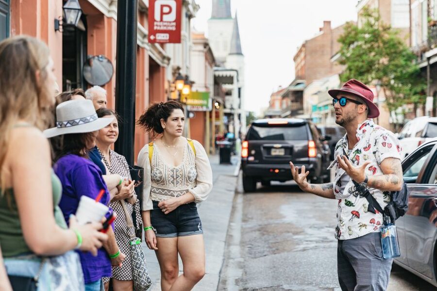 New Orleans Haunted Ghost, Voodoo & Vampire Walking Tour - LaLaurie Mansion and Madame LaLaurie, the stop that people remember