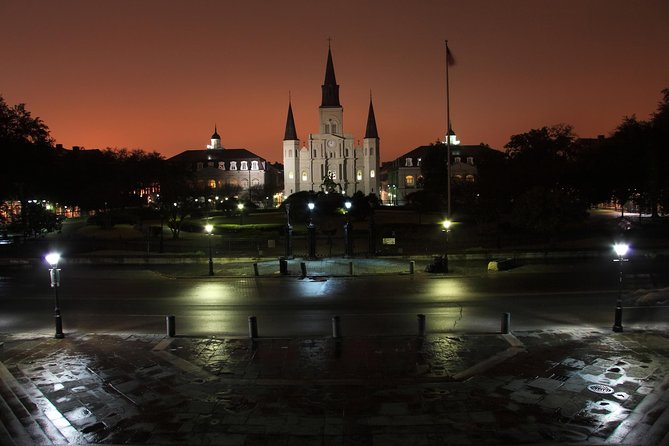 New Orleans Haunted History Ghost Tour - Entering the French Quarter at night, with a guide who actually talks