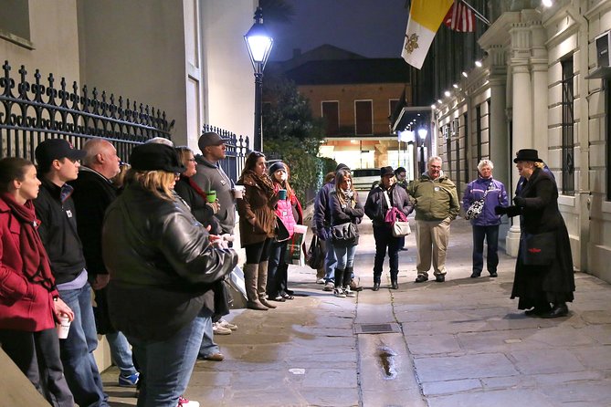 New Orleans Haunted History Ghost Tour - Jackson Square at night and Pirate’s Alley legends you can’t unhear