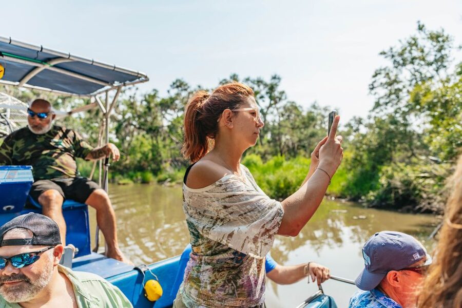 New Orleans: High Speed 9 Passenger Airboat Tour - The airboat ride itself: open, fast, and built for wildlife watching