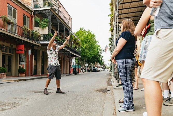 New Orleans Premier Ghost, Voodoo and Vampire Walking Tour - Jackson Square at dusk: a calm beat between scary stops