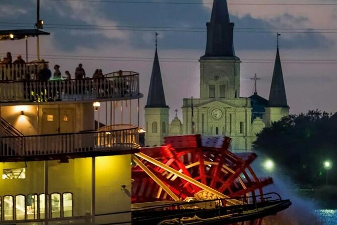 New Orleans Steamboat Natchez Jazz Cruise with Dinner Option - Entering The Natchez at Toulouse Street Wharf