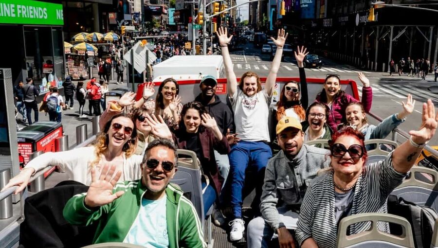 New York City: 24 or 48-hour Hop-on Hop-off Bus Tour - Downtown route: make Empire State and Times Square your first “wins”
