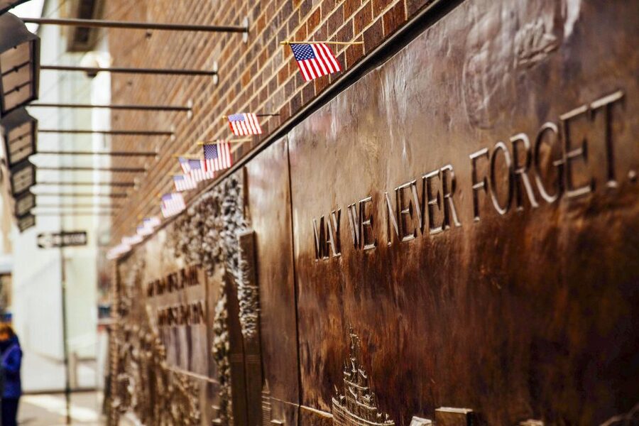 New York City: 9/11 Ground Zero Tour with All Access Option - Freedom Tower Lobby Film Voices (Optional, But Worth the Add-On)