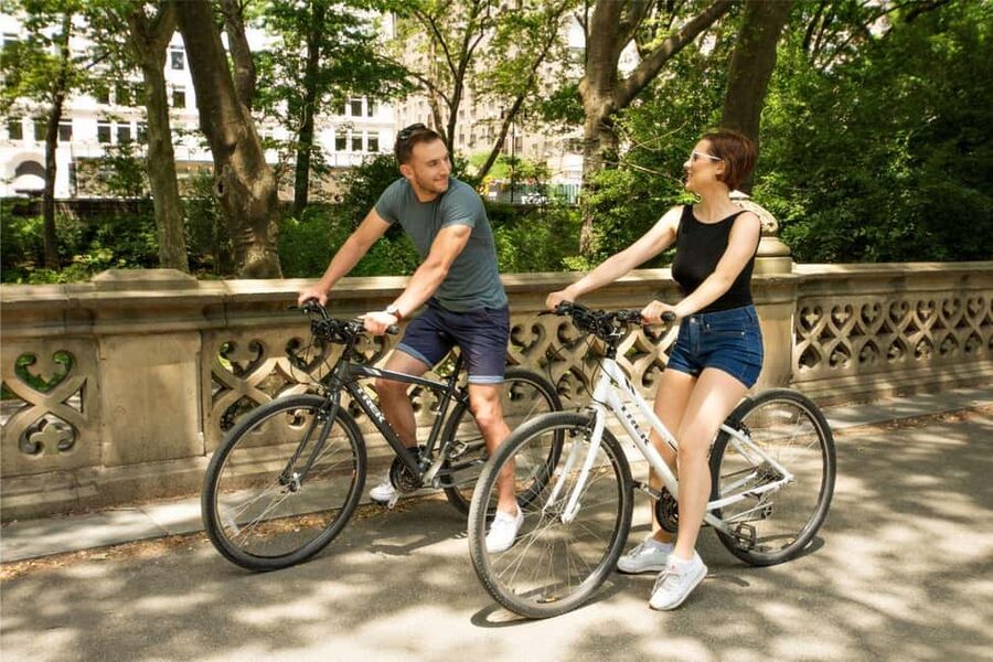 New York City: Central Park Bike Rental - Locks, helmets, and safety checks you should not skip
