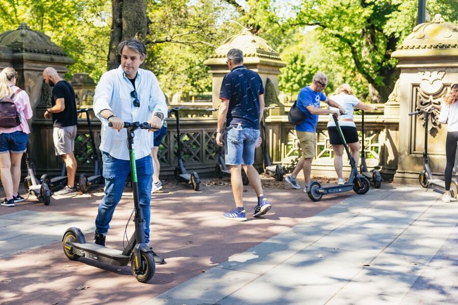 New York City: Central Park Electric Scooter Tour - The film and TV factor: seeing where scenes get made