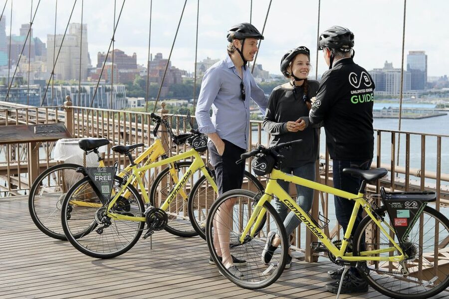 New York City: City Highlights Guided Bike or eBike Tour - Charging Bull Photo Stop, Then Straight Into Neighborhood NYC