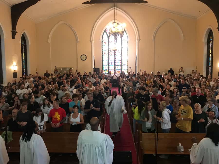 New York City: Harlem Gospel Live Music Concert - Craig Harris and the structure of a gospel set