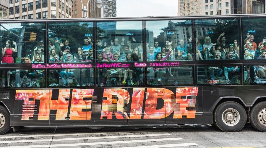 New York City: The Ride Interactive Bus Tour - What The RIDE Interactive Bus Tour Really Feels Like