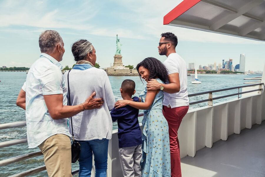 New York Explorer Pass: Top Attractions including Edge - Statue of Liberty, Ellis Island, and Circle Line: time on the water