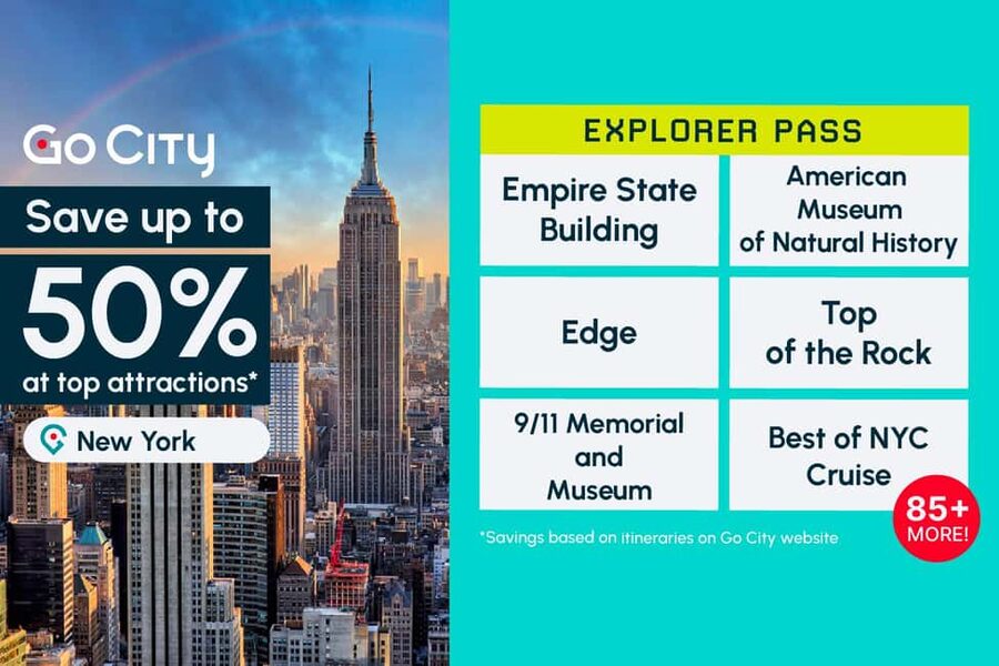 New York Explorer Pass: Top Attractions including Edge - Top of the Rock versus Empire State Building: sunset strategy that pays off