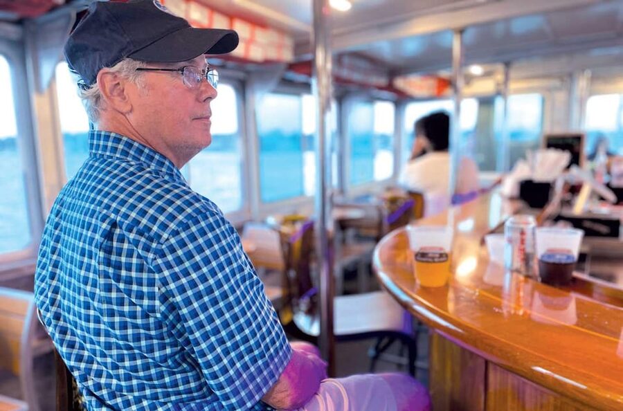 Newport, RI: Evening Cocktail Cruise of Narragansett Bay - The Route: Newport Harbor, the Pell Bridge, Rose Island, and Jamestown