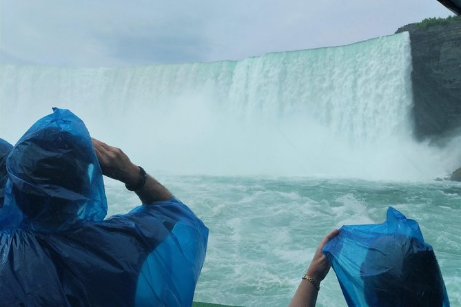 Niagara Falls Canadian Side Tour and Maid of the Mist Boat Ride Option - American Falls, the Old Scow, and the Gorge views that add context