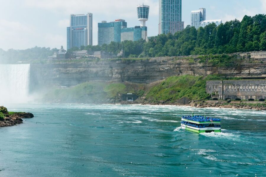 Niagara Falls: Cave of the Winds, Boat Ride, & Trolley Tour - Seeing all three waterfalls in one planned route (not a DIY scramble)