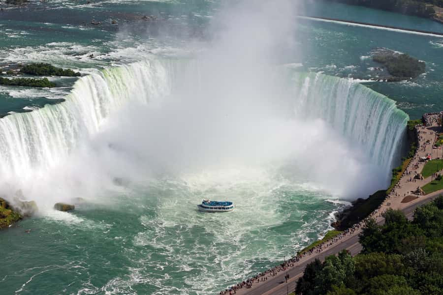Niagara Falls USA: Day/Night Tour with Light Show & Boat - Goat Island and the Guided Route That Makes Sense of the Area