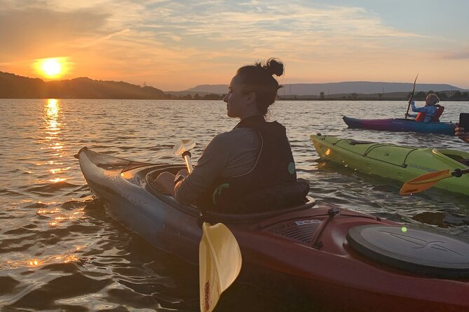Nickajack Bat Cave Kayak Tour with Chattanooga Guided Adventures - Wading Into the Tennessee River, Then Settling Into Your Kayak