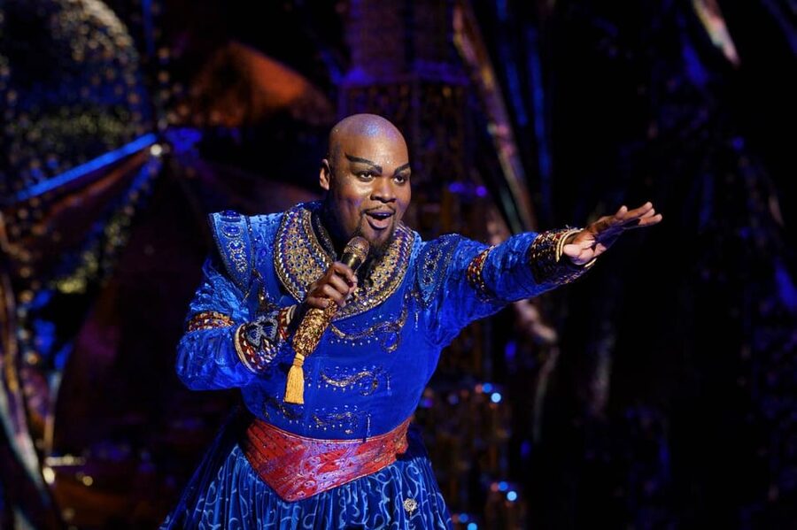 NYC: Aladdin the Musical on Broadway - Arriving for Act One: what you will see in the first stretch