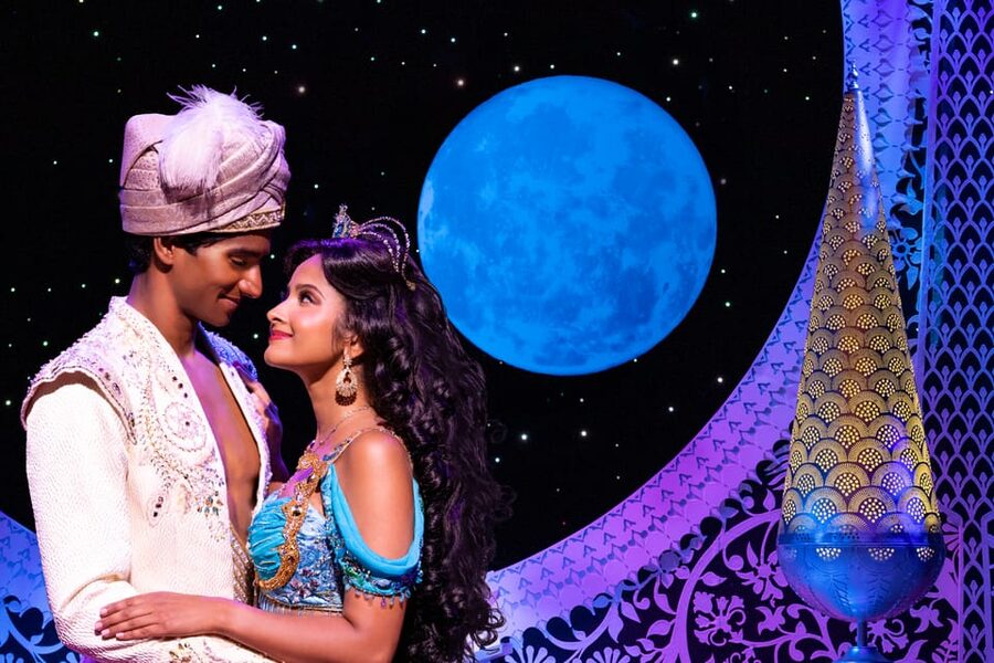 NYC: Aladdin the Musical on Broadway - Intermission: a short reset in the middle of a full evening