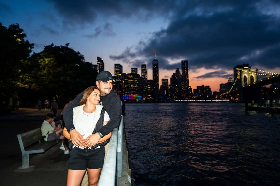 NYC at Night: 3-Hour Luxury Bus Tour of Top Highlights - DUMBO photo stop: the skyline shot most people hope for