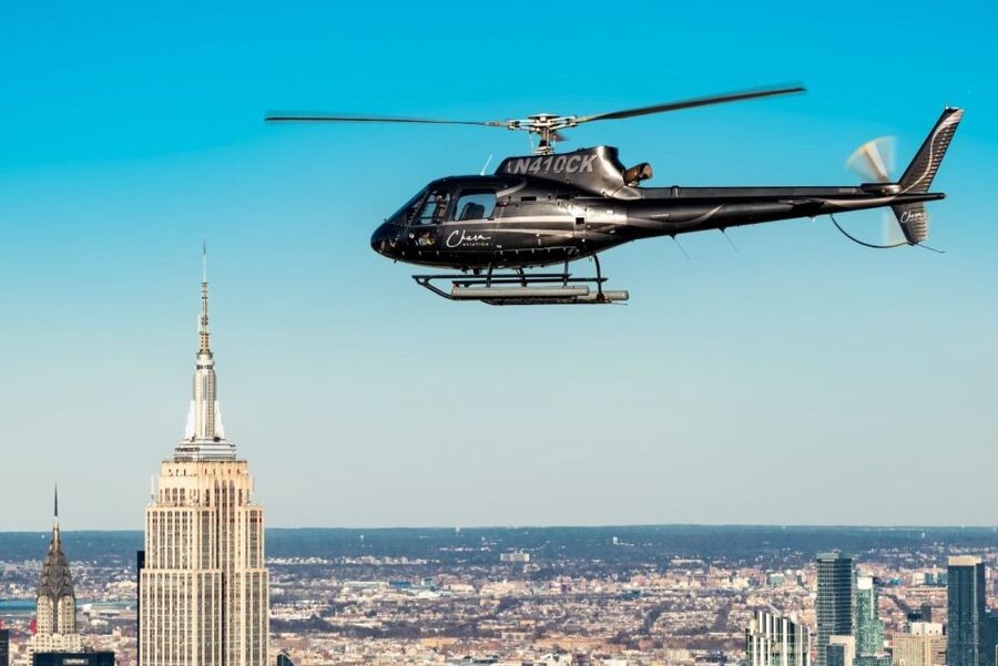 NYC: Big Apple Helicopter Tour - Manhattan icons: Empire State, Chrysler, and the Midtown skyline feel real