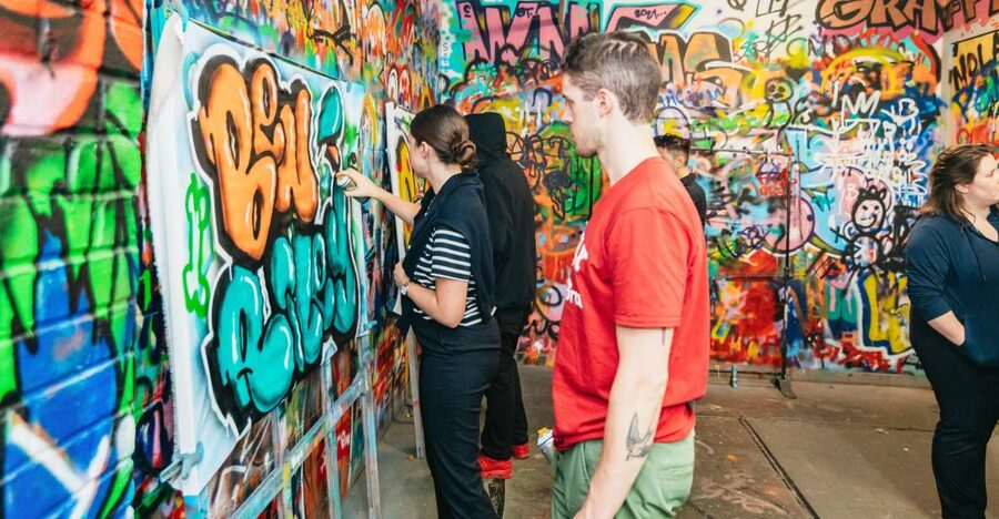 NYC: Brooklyn Graffiti Workshop with Local Artist - Bushwick at street-level: what the workshop feels like