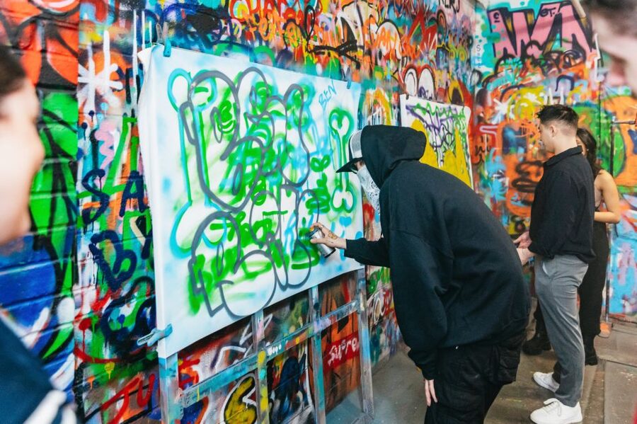 NYC: Brooklyn Graffiti Workshop with Local Artist - A few real-life positives you can count on