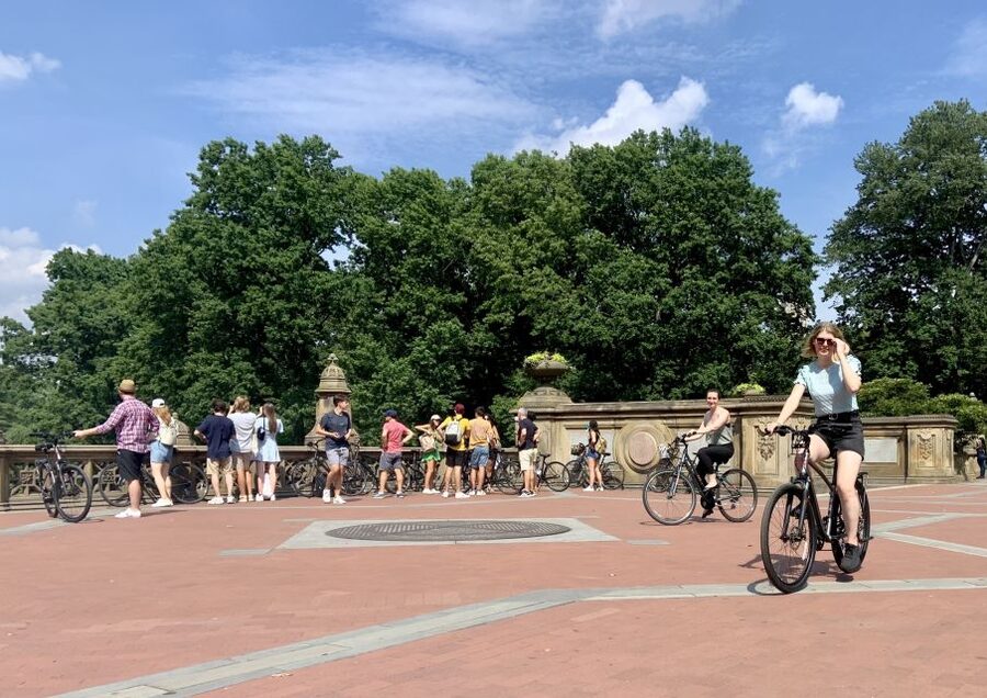 NYC: Central Park Bike Rental - Bethesda Fountain and Strawberry Fields: Your “Most Famous” Stops