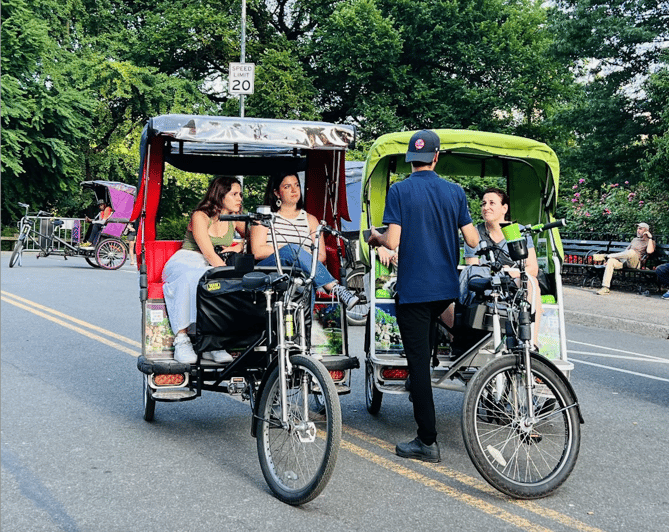 NYC: Central Park Pedicab Tour with Photo Stops - Wollman Rink, Gapstow Bridge, and the Plaza Hotel view angles