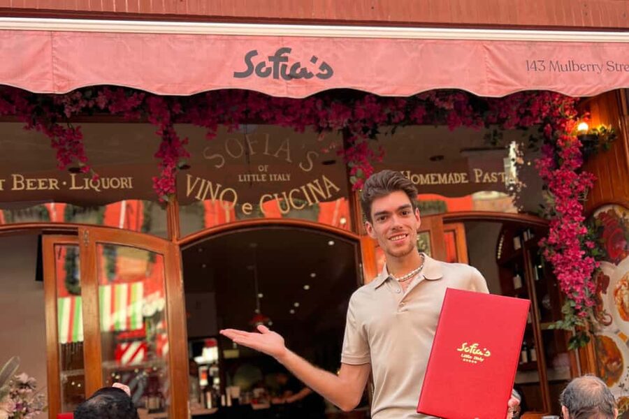 NYC: Chinatown & Little Italy Food Tour with 8 Tastings - Little Italy classics: a 1892 pastry, mafia-screening bar energy, and pizza