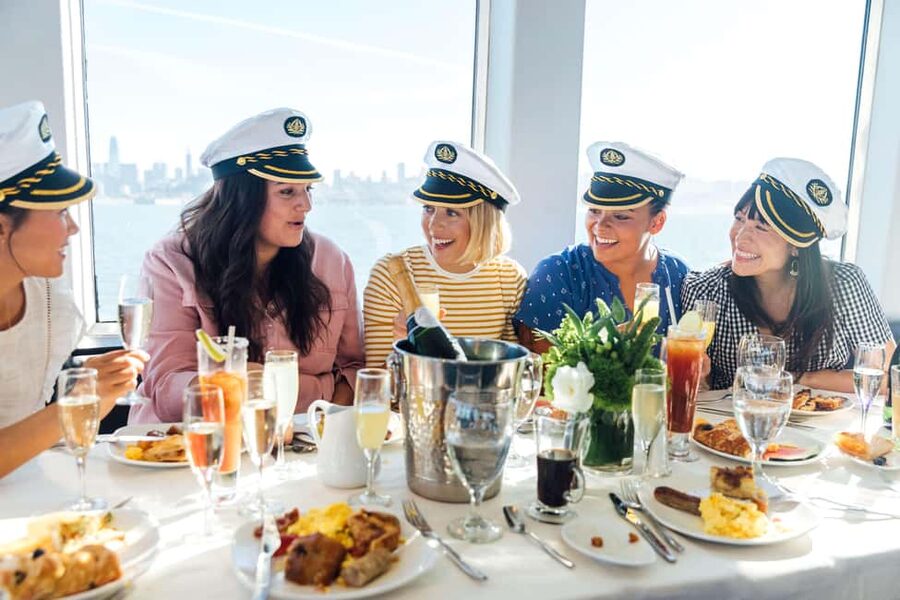 NYC: City Cruises Brunch, Lunch, or Dinner Buffet Cruise - Boarding the Spirit of New York at Chelsea Piers