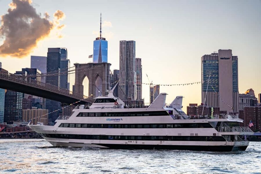 NYC: City Cruises Brunch, Lunch, or Dinner Buffet Cruise - The Route in Plain English: Hudson, East, and Icon Passes