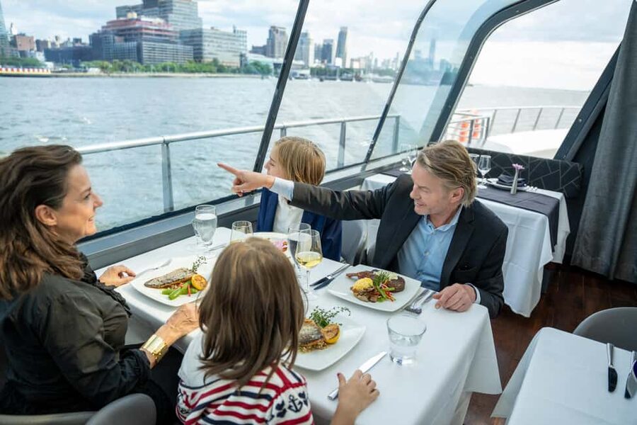 NYC: City Cruises Luxury Brunch, Lunch or Dinner Cruise - Dress code and family fit: dinner is more formal than brunch