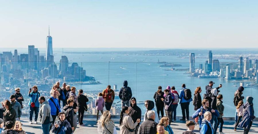 NYC: Edge Observation Deck Admission Ticket - Level 100 indoor sky deck and Edge Bar, where you reset your bearings