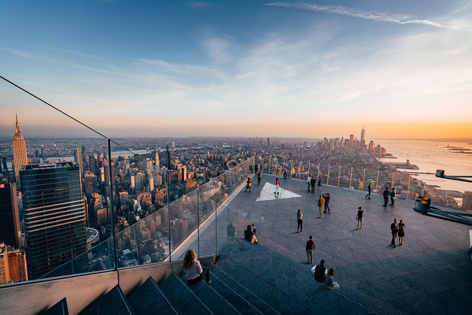 NYC Edge Observation Deck at Hudson Yards Admission Ticket - The outdoor sky deck moment, step out and look down