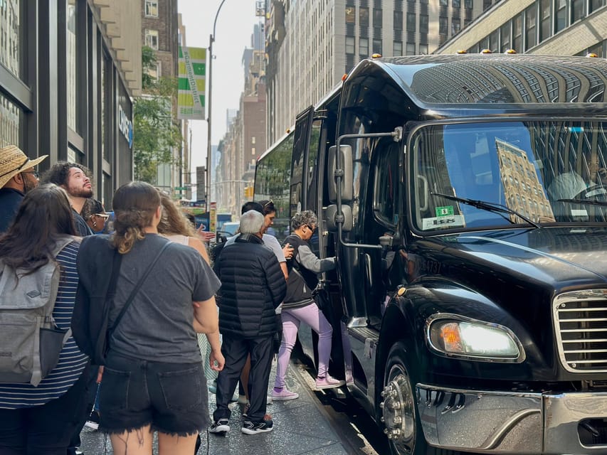NYC: Half-Day Luxury Bus Tour of Top Highlights - SoHo, Chinatown, and Financial District: The Route Gets Real, Fast