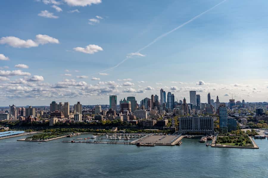 NYC: Manhattan Sightseeing Helicopter Tour - The route you will fly over, from Central Park to the Brooklyn Bridge