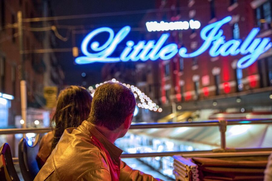 NYC: Sightseeing Night Tour by Open-Top Bus with Live Guide - Key highlights you will actually care about