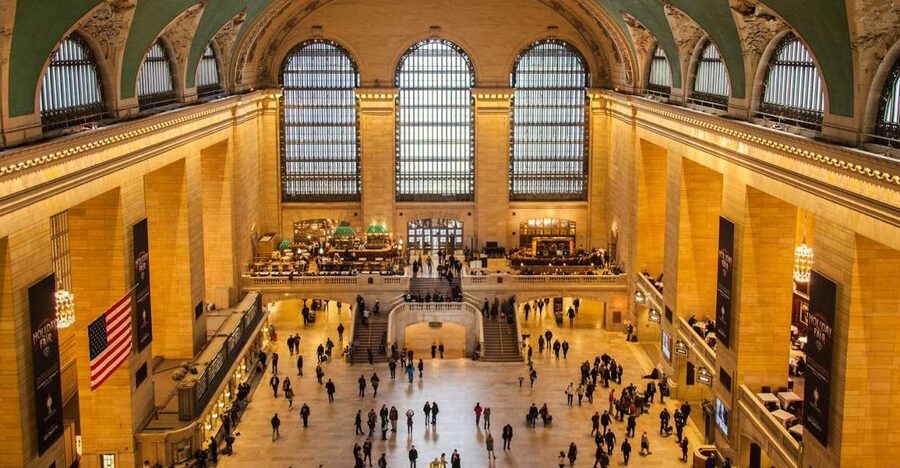 NYC: The Secrets of Grand Central Terminal - The world’s largest Tiffany clock, atrium details, and that surprising design issue