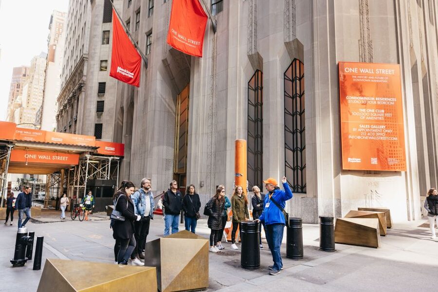 NYC: Wall Street Tour with 9/11 Memorial and Statue Ferry - Ferry security, Castle Clinton, and how to avoid time traps