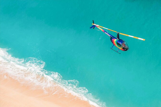Oahu: 45 Minute Sights Unseen Helicopter Tour - Doors Off or On - Makapuu lighthouse, Lanikai Beach, and Chinaman’s Hat on the Windward side