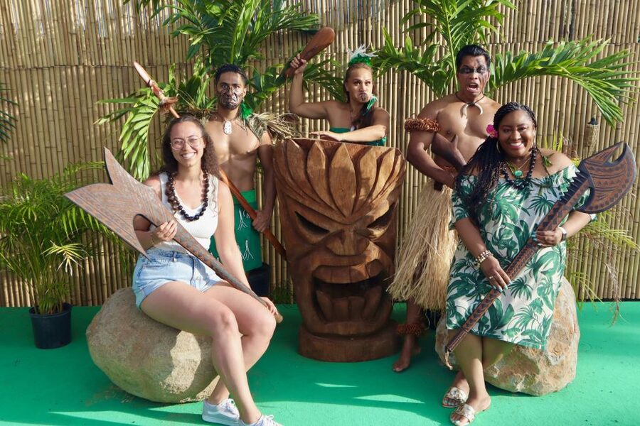 Oahu: Mauka Warriors Luau Cultural Experience with Dinner - Seating, Views, Photos on Your Phone, and Shopping Time